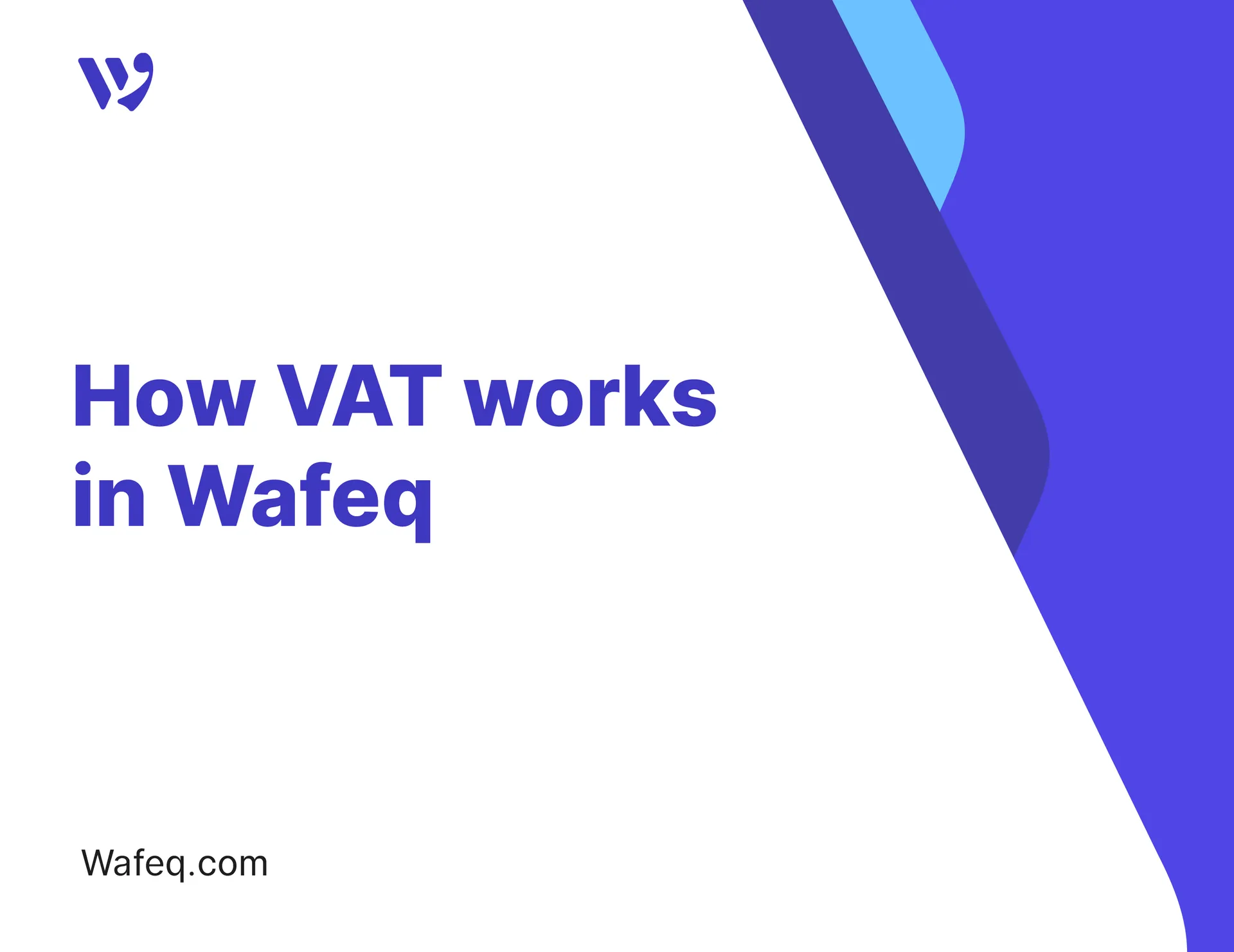 How VAT works in Wafeq